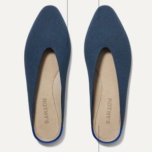 NEW! Rothy’s The Almond Demi in Deep Emerald Machine Washable Size 10